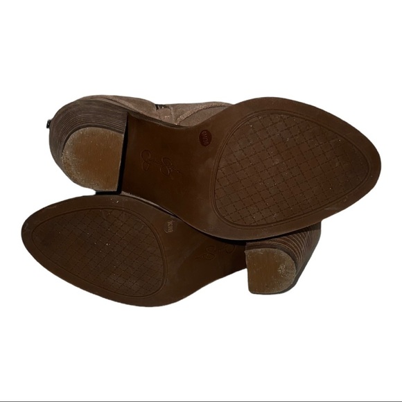 Jessica Simpson Cassley Brown Ankle Boots - Picture 12 of 12